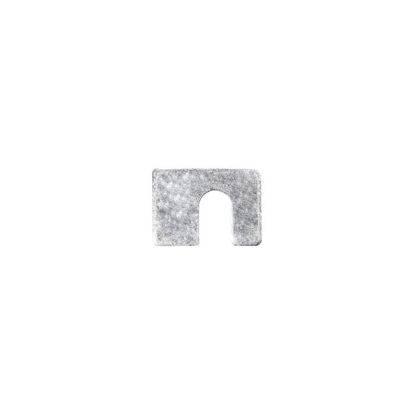 Auveco SHIM 1-3/4 X 1-1/4 X 1/8 W/ 1/2 SLOT ZINC, 50PK 2453 - main